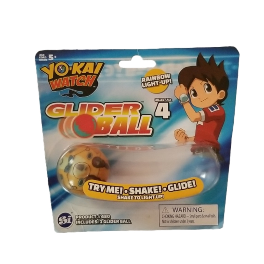 Yo-Kai Watch Glider Ball Rainbow Light Up 480 NIB